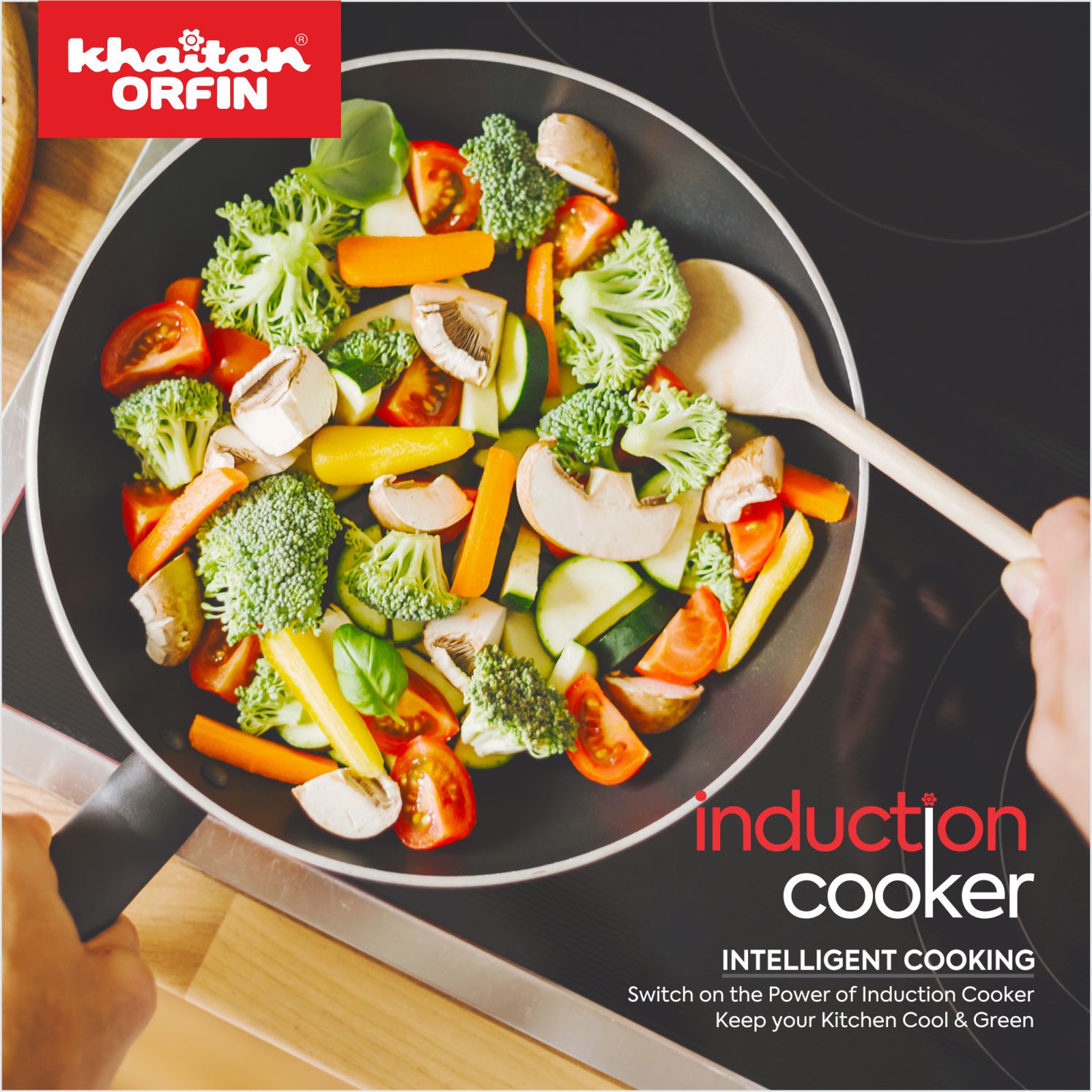 INDUCTION COOKER 2000W