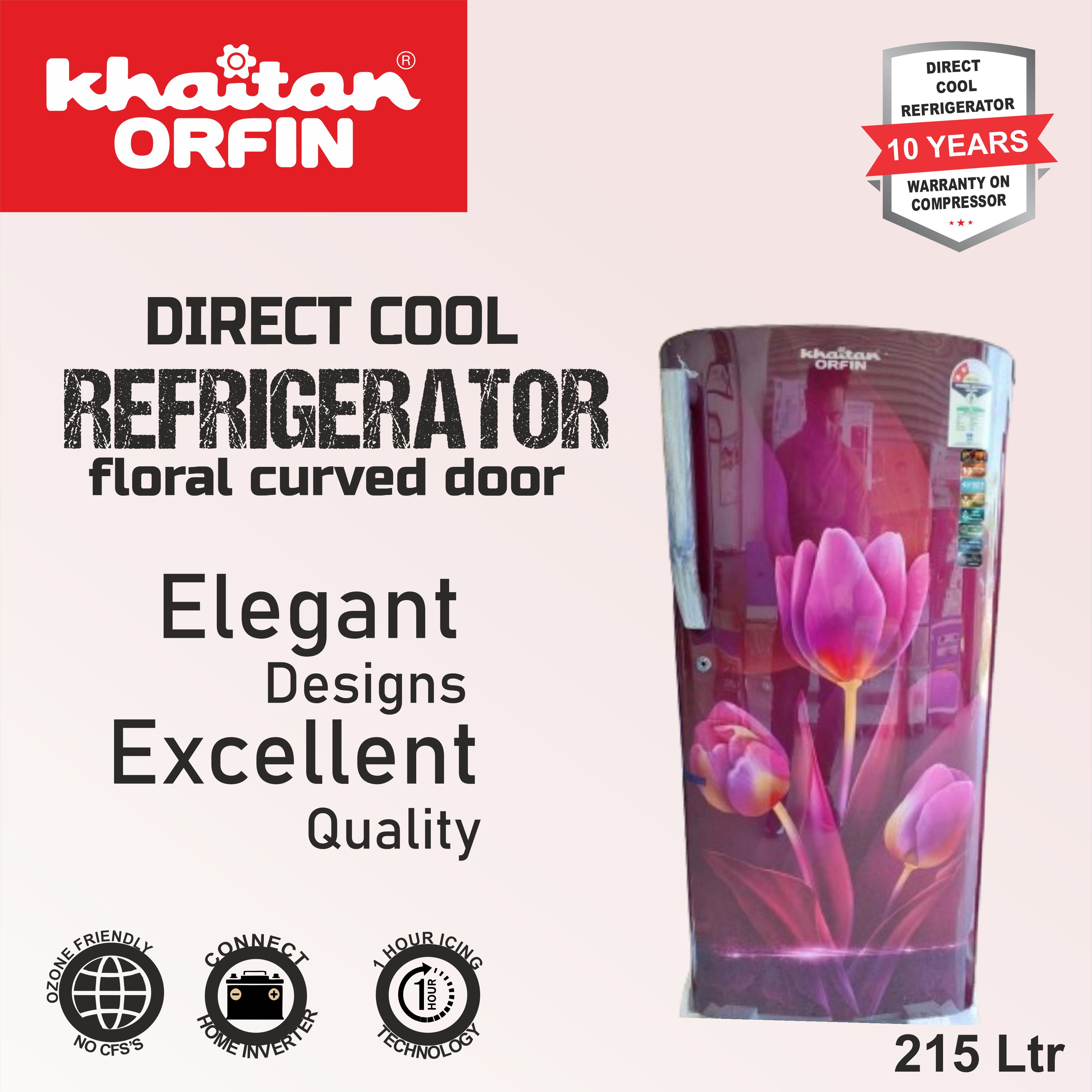 DIRECT COOL REFRIGERATOR 215LTR